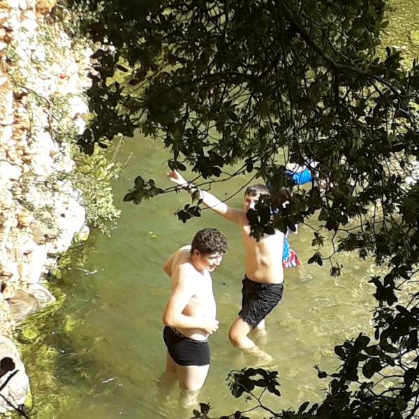 נחל דישון אחרי החורף