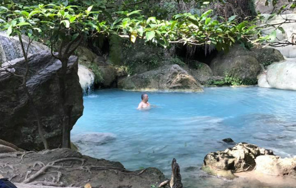 Erawan Fall Kanchanaburi thailand