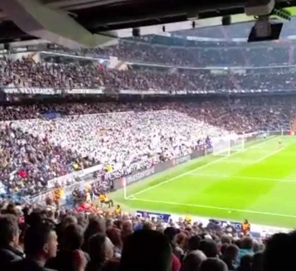 משחק כדורגל במדריד