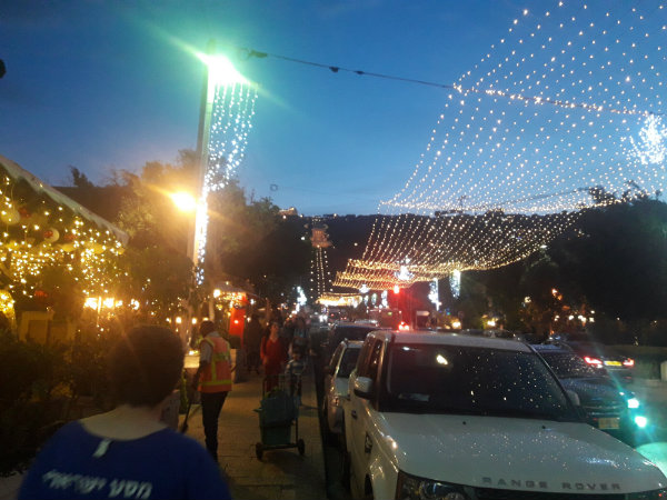 חנוכה בחיפה המושבה הגרמנית