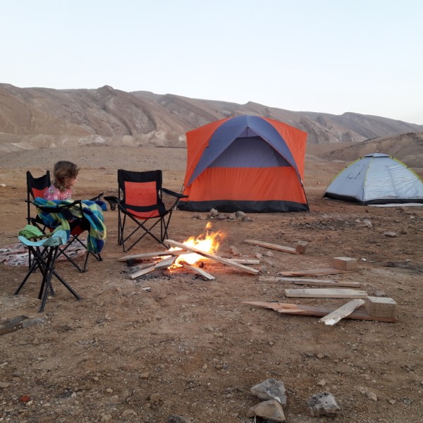 חניון לילה נחל עקרבים