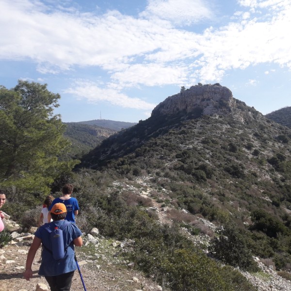 מערת אורנית מסלול בכרמל