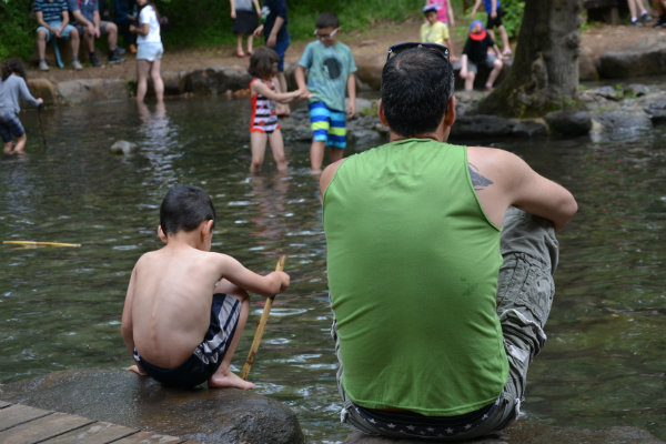 שמורת דן טיול מים בצפון