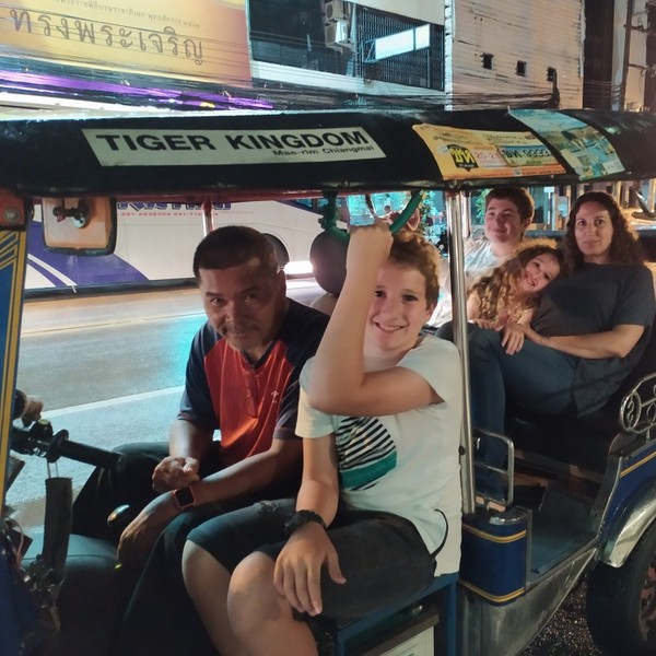 tuktuk in Chang Mai